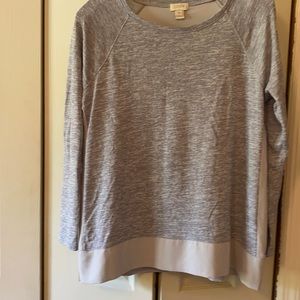 I Crew two fabric top